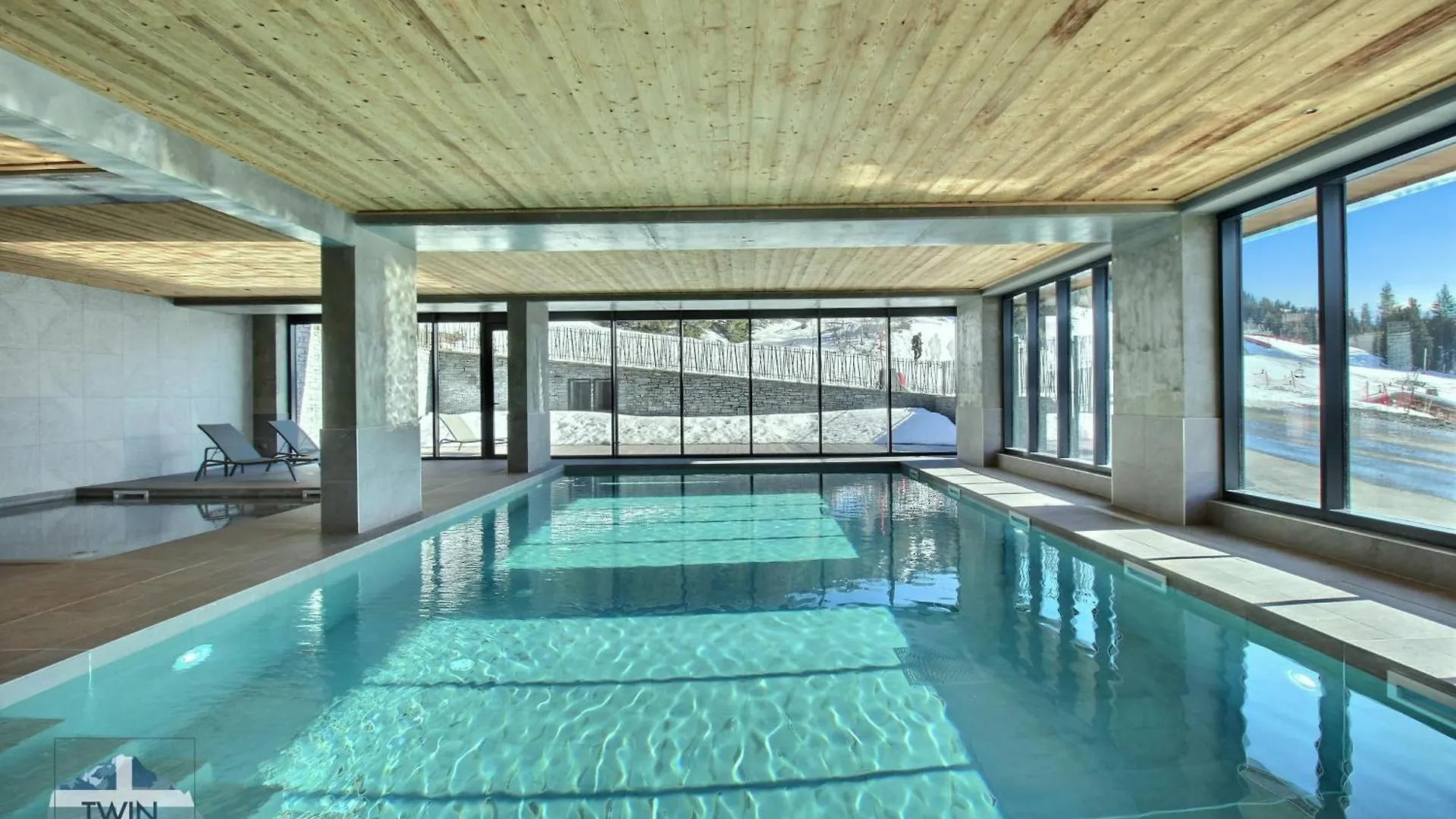 Apartament Arc 1600, Le Ridge, Appartement 10 Personnes Duplex Vue Montagne - Ski Aux Pieds - Sauna, Hammam, Jacuzzi, Piscine Les Arcs