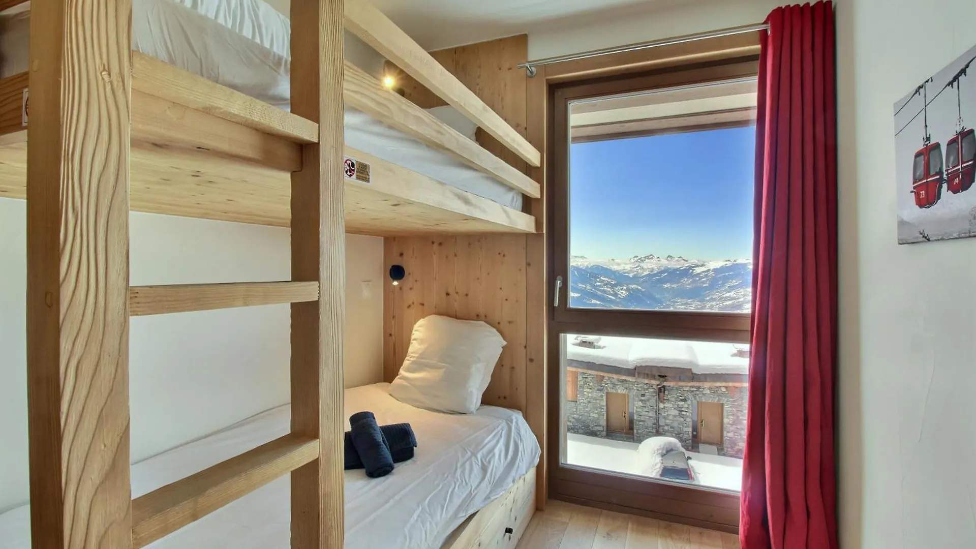 Arc 1600, Le Ridge, Appartement 10 Personnes Duplex Vue Montagne - Ski Aux Pieds - Sauna, Hammam, Jacuzzi, Piscine Les Arcs  Les Arcs (Savoie)